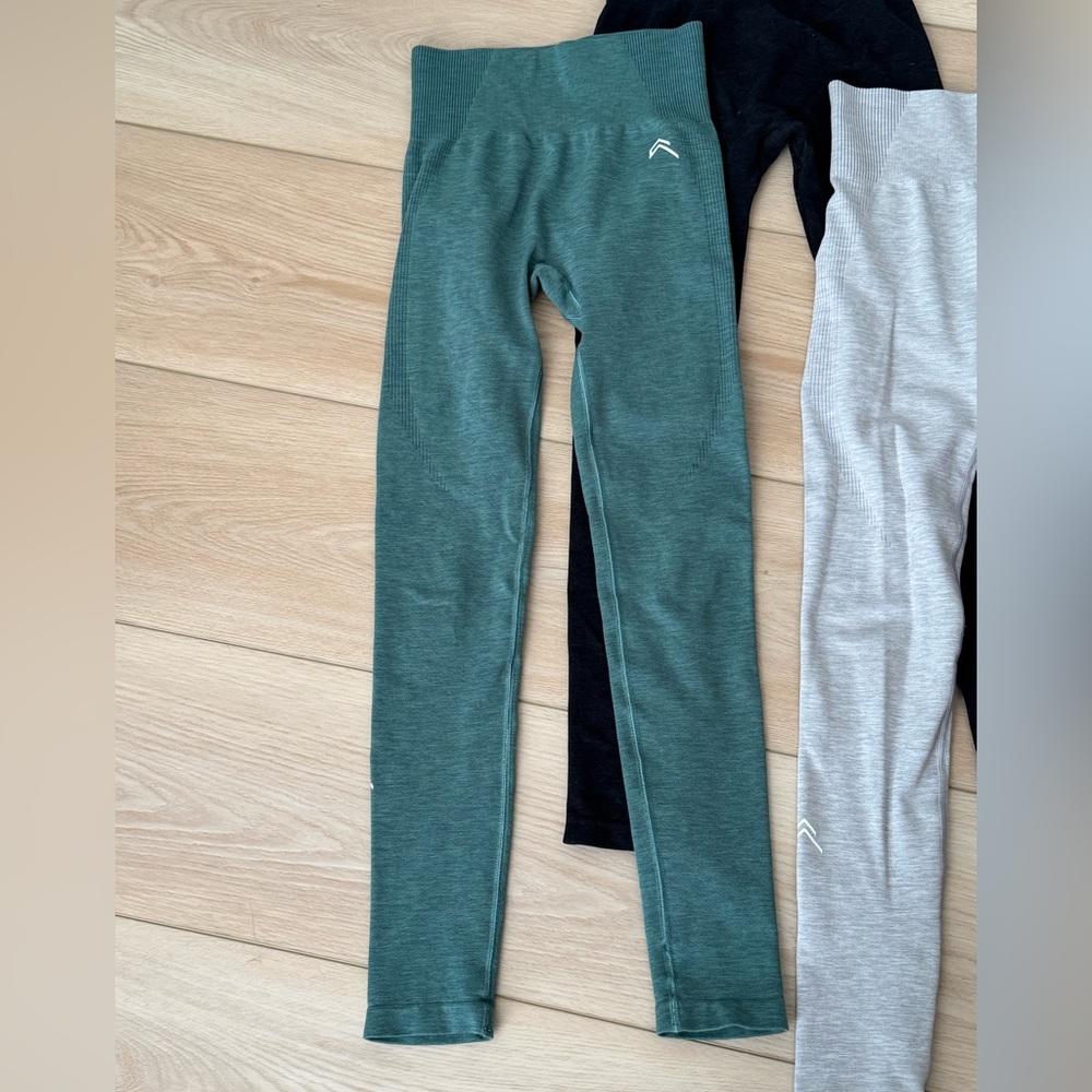 Oner Active Classic Seamless Leggings in Mineral Green Marl